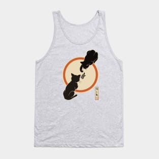 Two cats and turtle Tank Top